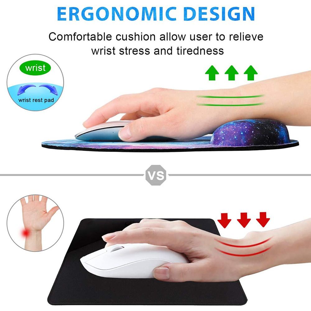 Miếng Lót Chuột Silicone Chống Trượt Tiện Dụng Cho Văn Phòng