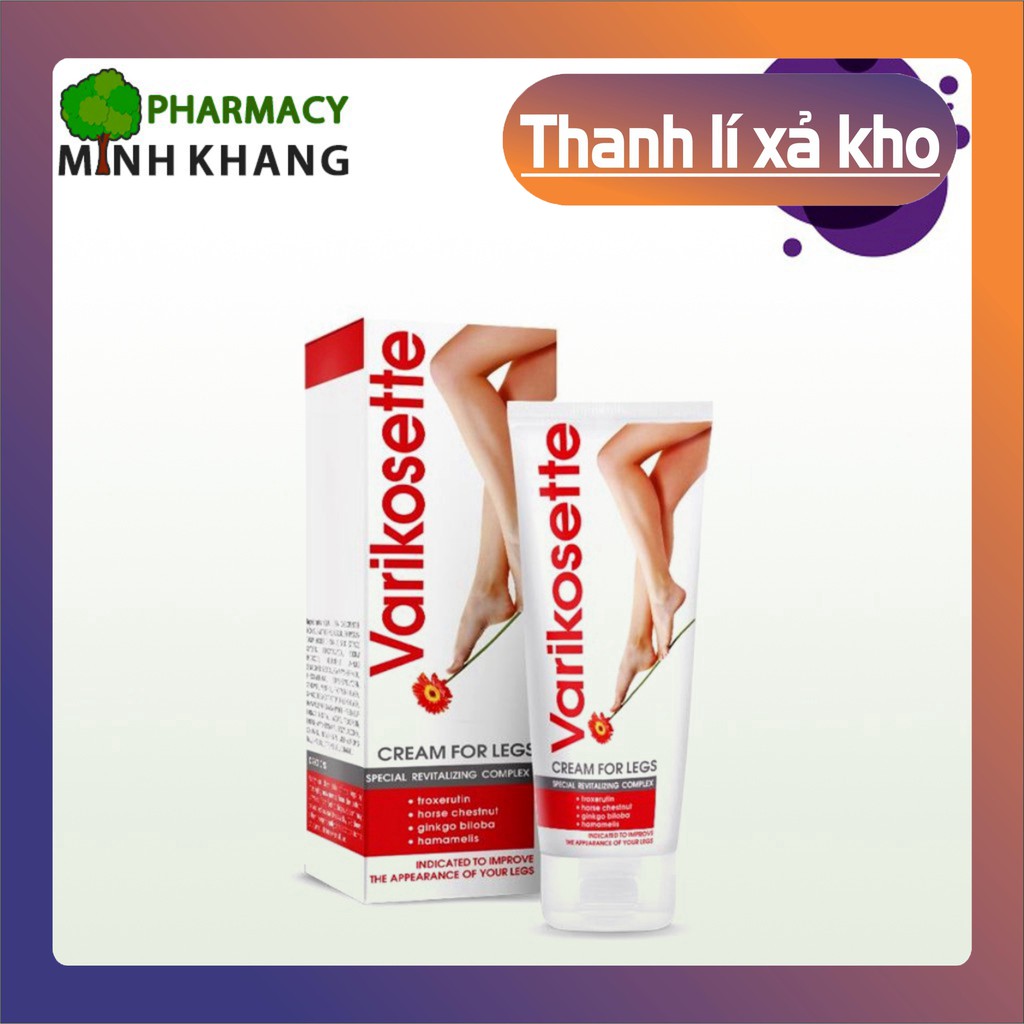 [CHẤT LƯỢNG] [CHÍNH HÃNG] Kem Varikosette hỗ trợ giãn tĩnh mạch xuất xứ Nga [HÀNG TỐT]