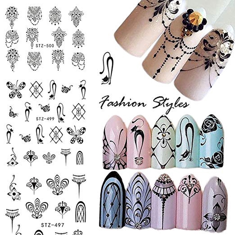 [Hàng mới về] Nhãn dán trang trí móng tay nghệ thuật xinh xắn