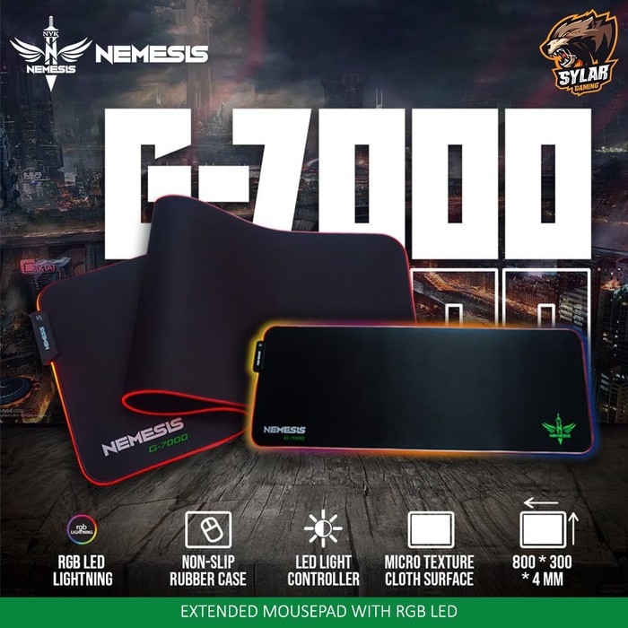 Miếng Lót Chuột Chơi Game Nyk G7000 Rgb Xxl