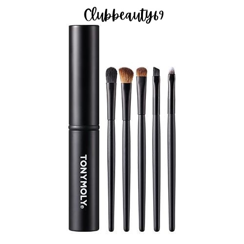 Set 5 cọ trang điểm mắt Tony Moly Makeup Brush Set, cọ makeup mắt, siêu xịn, xinh, tiện lợi, kèm bill web