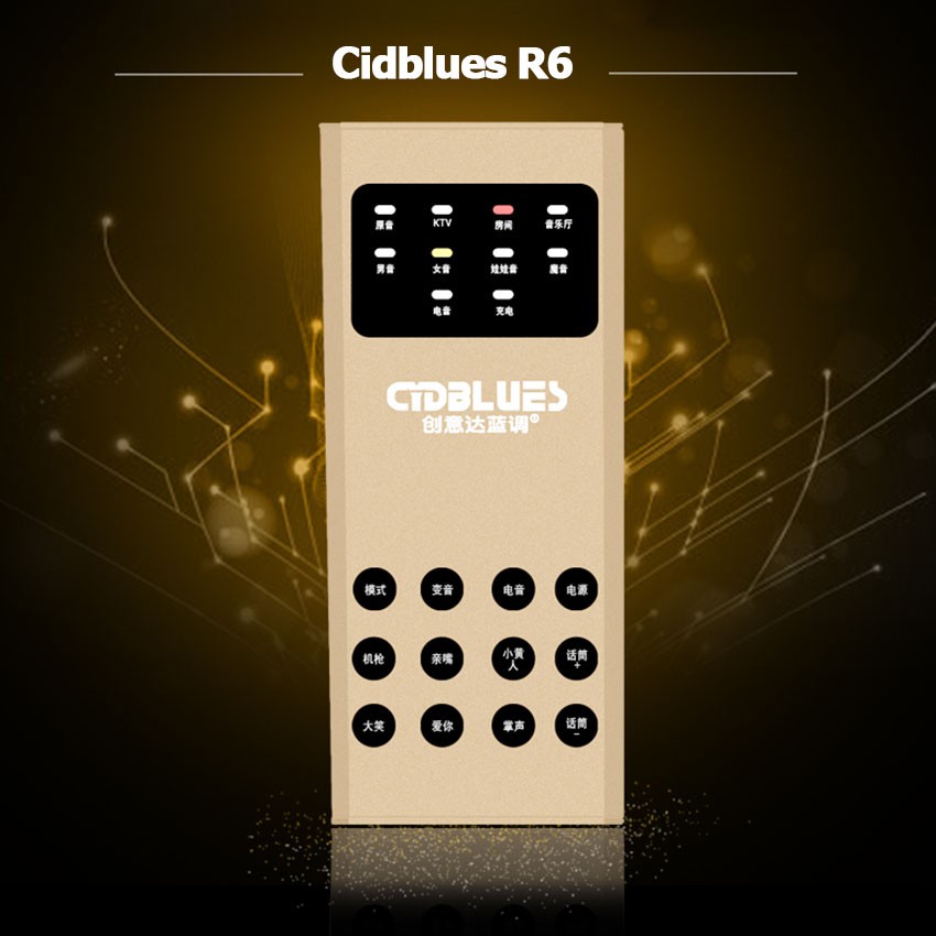 Sound card hát karaoke Cidblues R6 dc2986