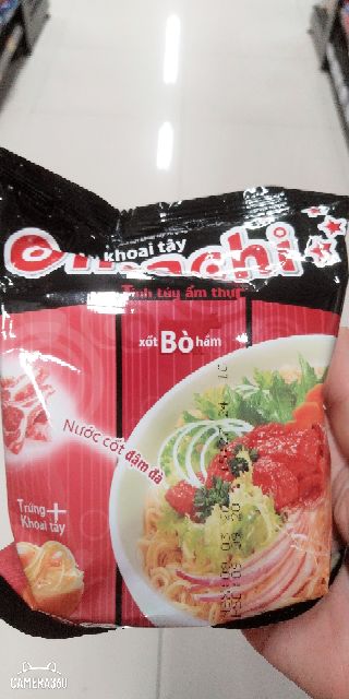 Mì omachi tôm càng riêu cua/bò hầm / sườn hầm/tôm chua cay  gói 80g siêu rẻ