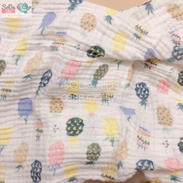 XẢ KHO KHĂN TẮM XÔ 6 LỚP NHĂN 110x110CM