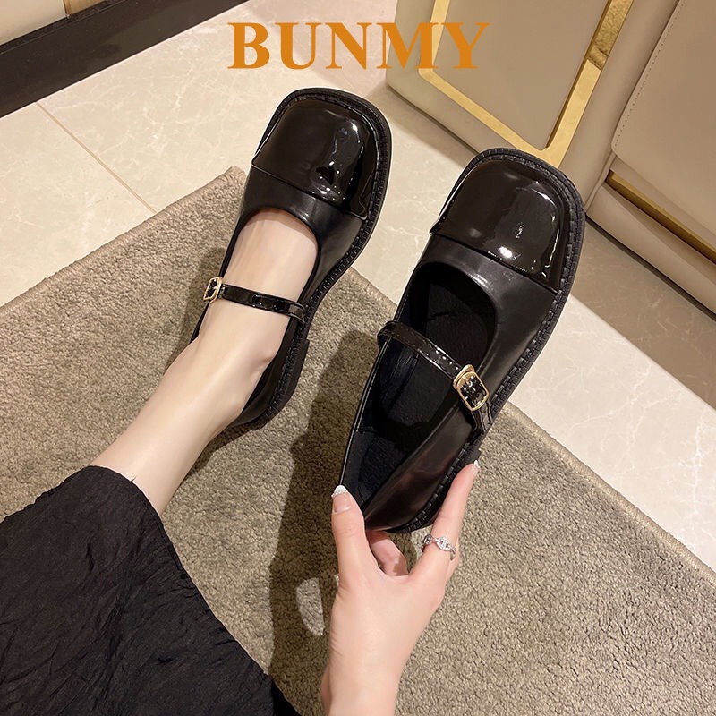 Giày nữ búp bê marry jane dễ thương mũi vuông đế 2,5cm