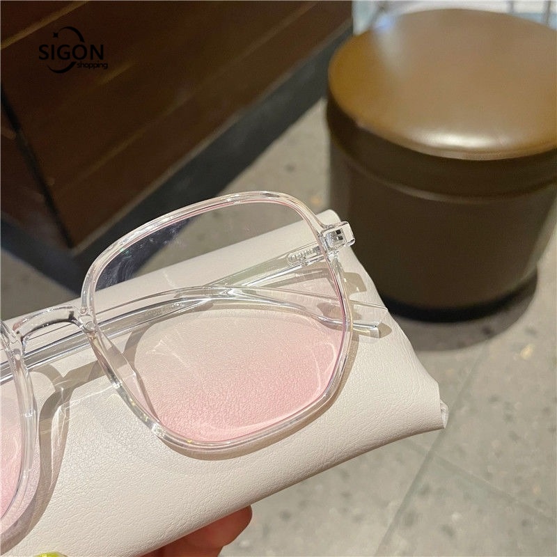 Mắt Kính Má Hồng Gọng Lớn Chống Mệt Mỏi Và Mệt Mỏi Sử Dụng Hàng Ngày