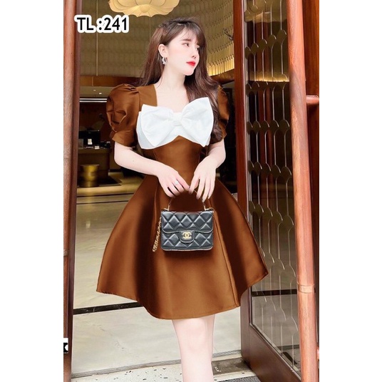 Đầm nơ bigsize 60-95kg