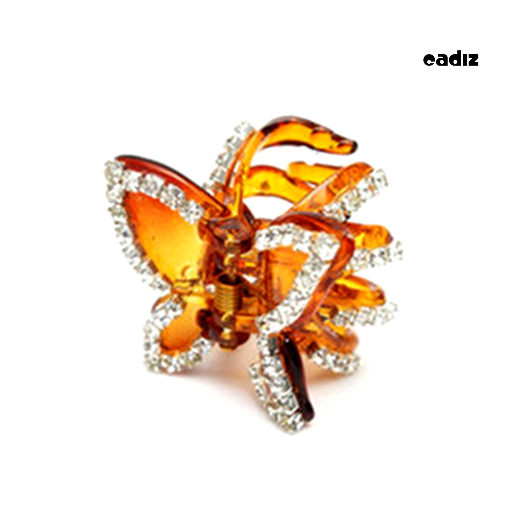 Kẹp tóc bướm kim tuyến nhiều màu sắc lấp lánh thời trang dành cho nữ