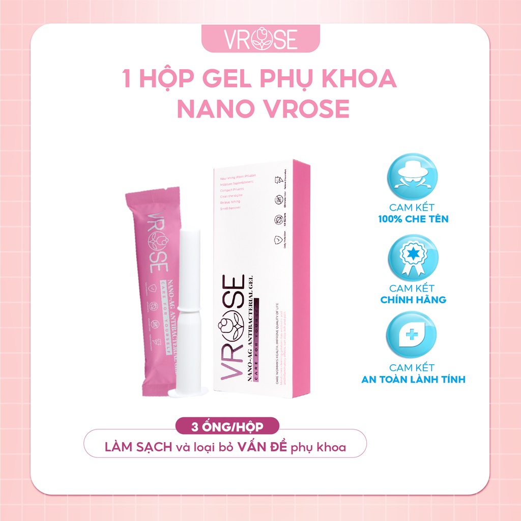 Combo loại bỏ Khí hư, nấm ngứa, khử mùi hôi 1 gel + 1 dung dịch vệ sinh + 1 xịt vùng kín