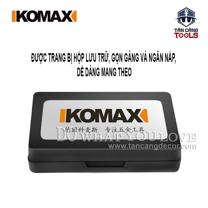 Bộ Mở Toét Đầu Vít Komax 0101