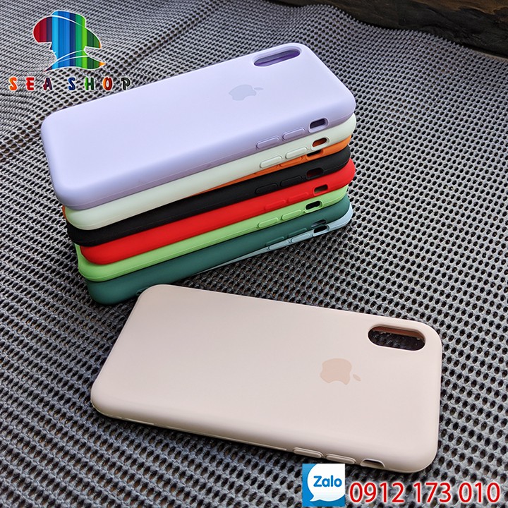 [ỐP FULL VIỀN] Ốp chống bẩn iPhone X - iPhone XR - XS Max - nhựa dẻo - Có lót nhung bên trong - Ốp lưng iPhone siêu bền | BigBuy360 - bigbuy360.vn
