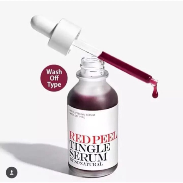 THAY DA SINH HỌC RED PEEL TINGLE SERUM