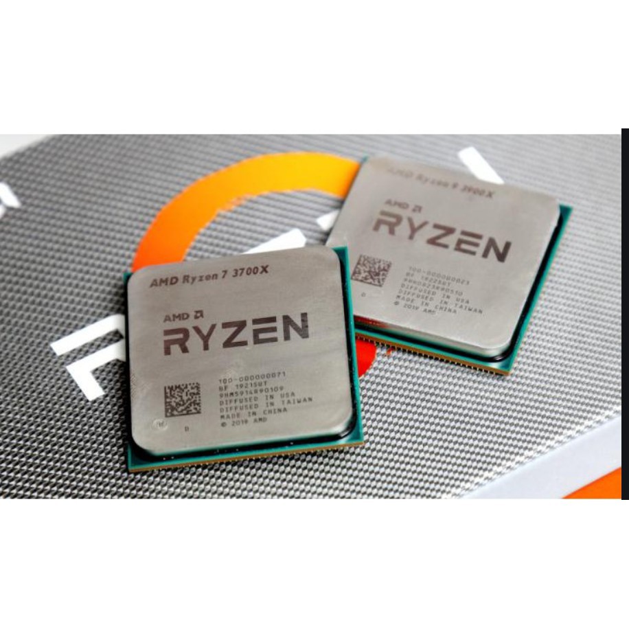 AMD Ryzen 7 3700X (3.6GHz turbo up to 4.4GHz, 8 nhân 16 luồng) - Full box nhập khẩu nguyên seal BH 36 tháng