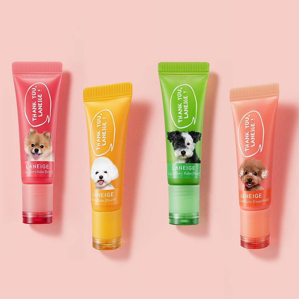 Son Dưỡng Môi Phiên Bản "Cún Con" Siêu Cute Laneige Lip Glowy Balm