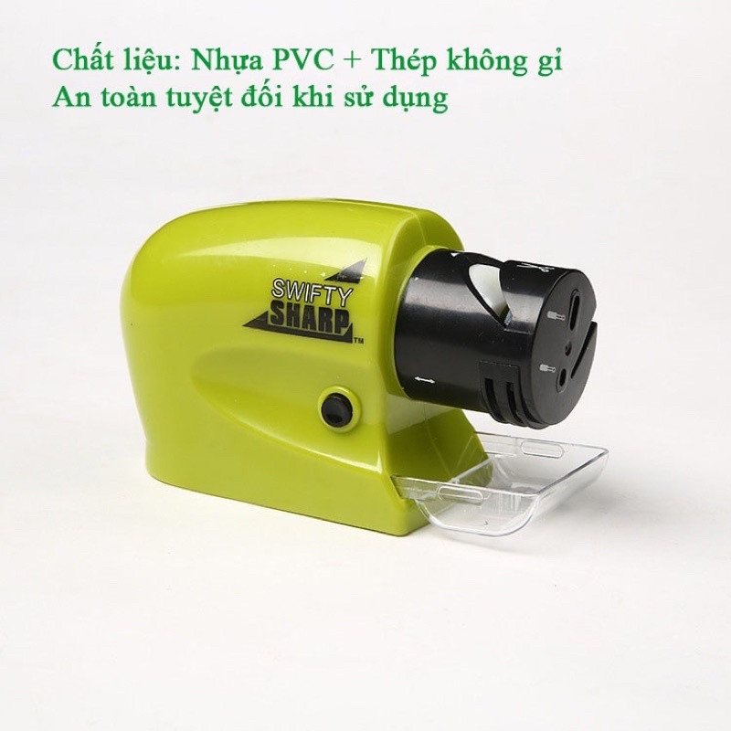 Máy mài dao kéo tự động chạy bằng pin tiện lợi