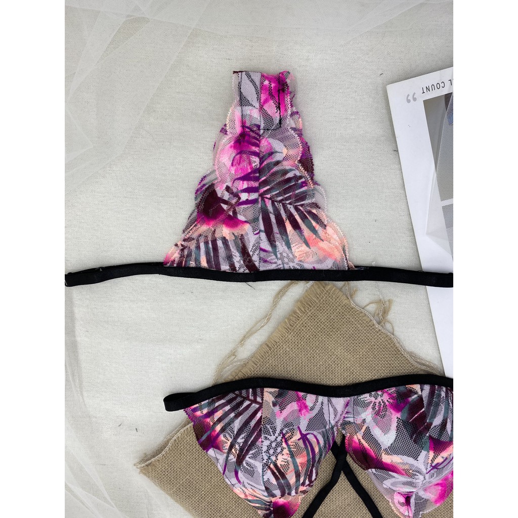 Đồ lót nữ sexy màu sắc độc đáo nguyên set gồm áo + quần BRAHY 108
