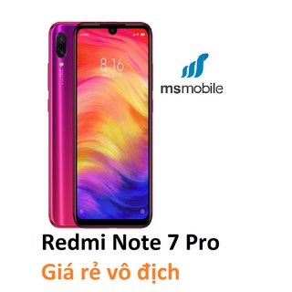 Điện thoại xiaomi redmi note 7 pro 128gb 6gb - nguyên seal.