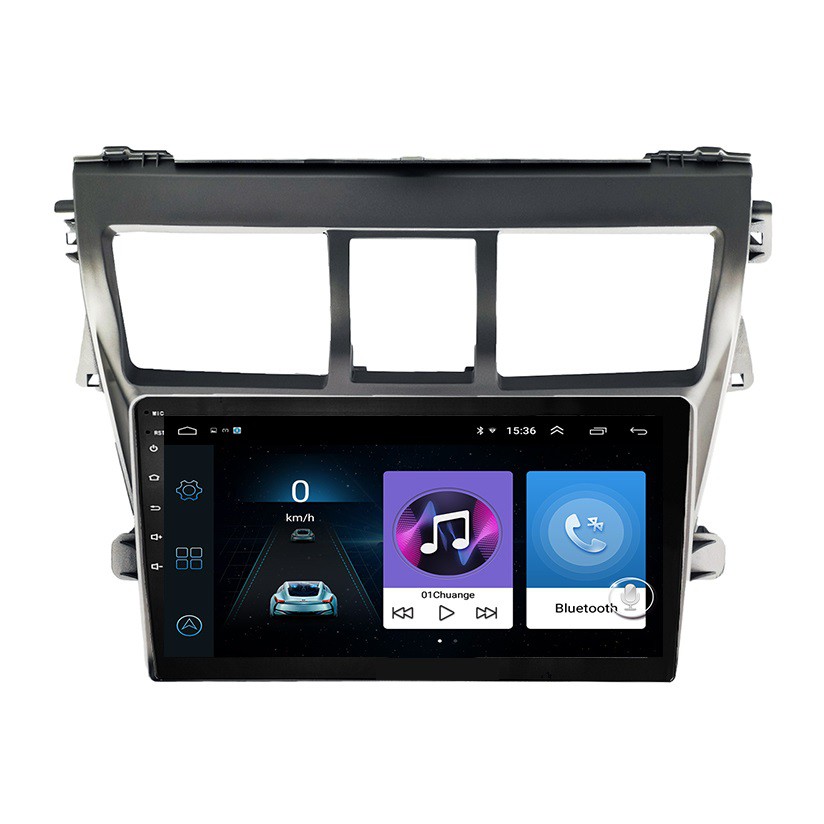 Màn hình Android 9 inch theo xe TOYOTA VIOS các đời 2007 2008 2009 2010 2011 2012 2013 Tặng mặt dưỡng và dây zắc theo xe