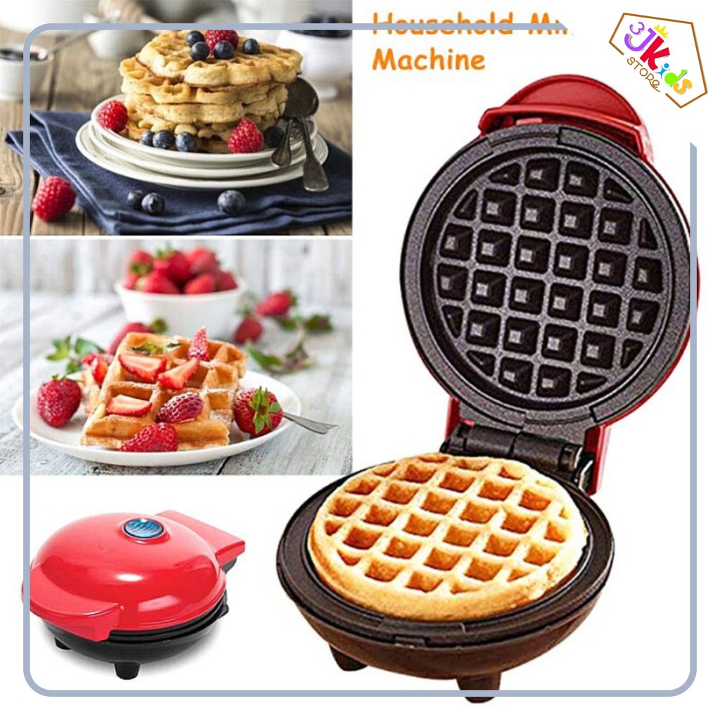 Máy Làm Bánh Waffle, Khoai Tây, Bánh Waffle, Paninis, Pizza Mini Bằng Điện