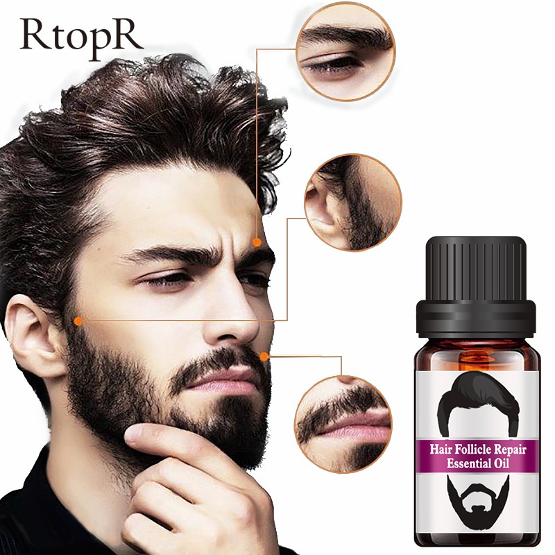 Tinh Dầu RtopR Kích Thích Mọc Râu / Tóc / Lông Mày Dưỡng Ẩm Mềm Mịn Cho Nam 10ml | BigBuy360 - bigbuy360.vn