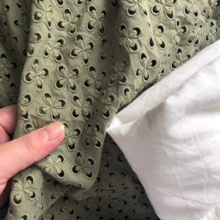 Vải mango và gấm xanh