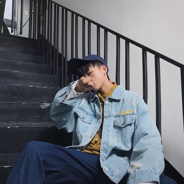 Áo khoác jeans bò thời trang UniSex Nam nữ in