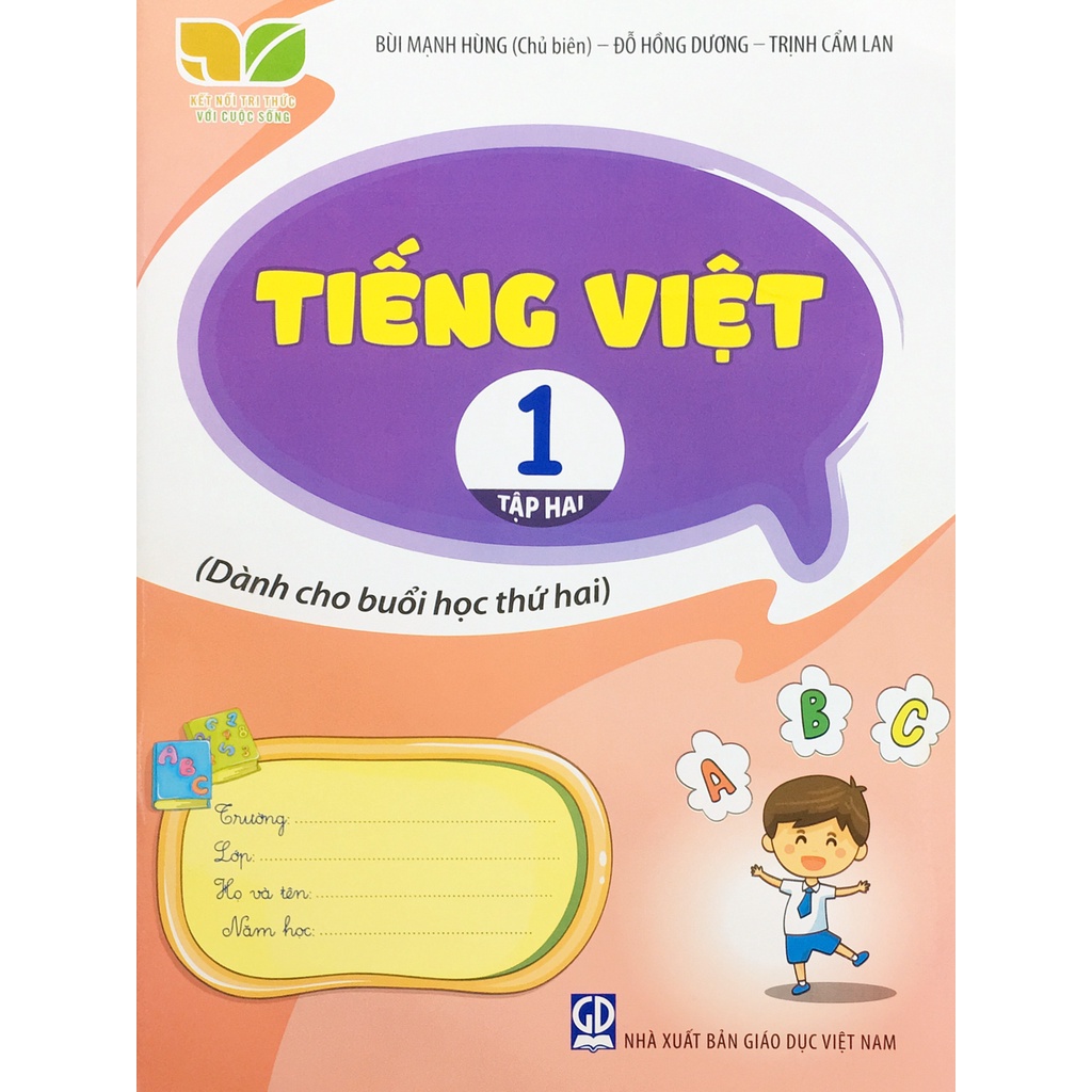 Sách - Tiếng Việt 1 tập 2 Kết nối (Dành cho buổi học thứ hai)