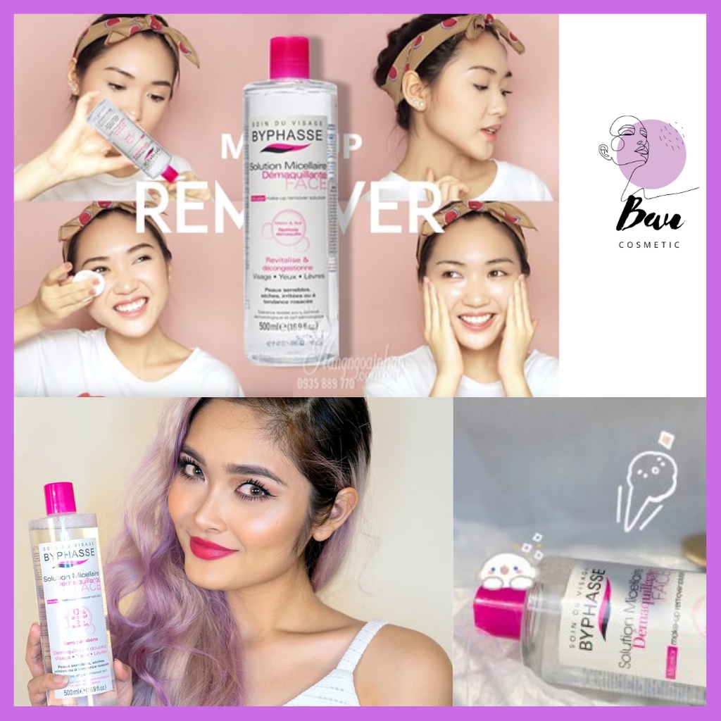 Nước Tẩy Trang Byphasse Micellar Make-up Remover Solution 500ml | BigBuy360 - bigbuy360.vn