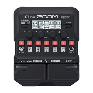 Phơ đàn guitar điện ZOOM G1 Four Electric Pedals Effects