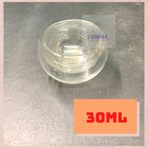Ly Thủy Tinh 2 Lớp 2 Đáy Đủ Size Thiết Kế Đẹp Mắt Sang Trọng Chịu Nhiệt Cao
