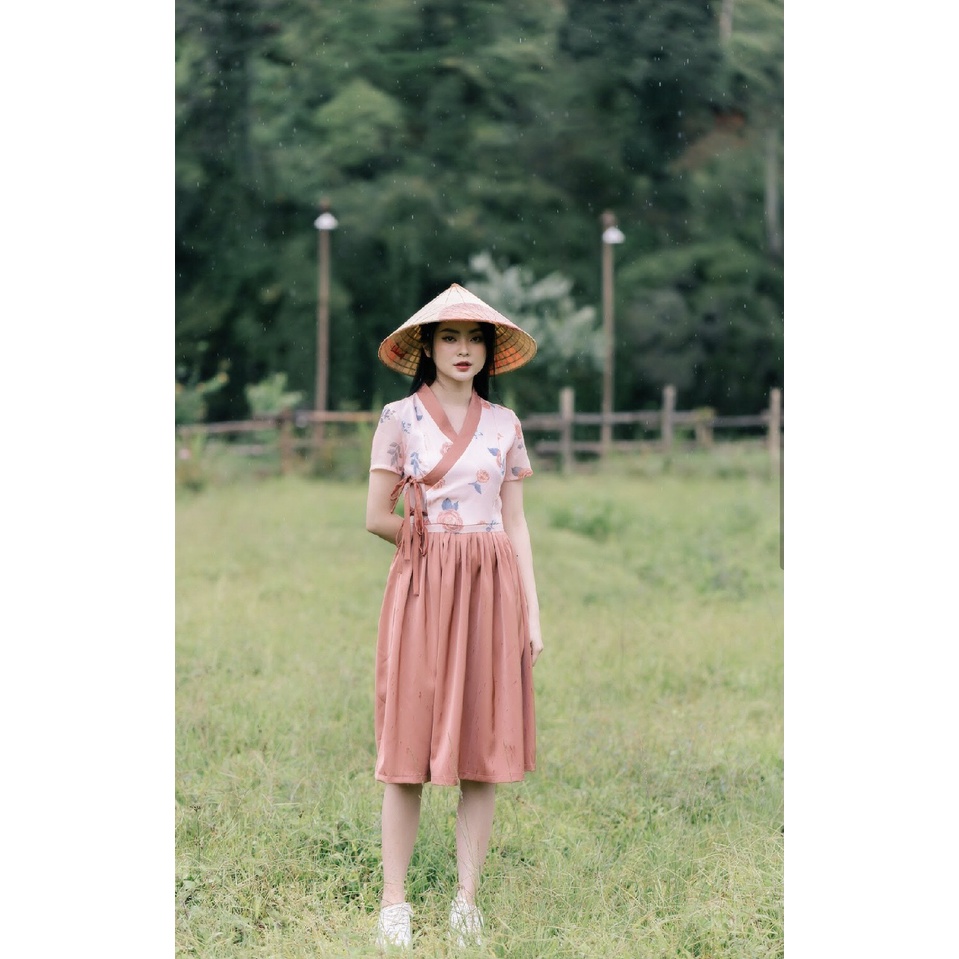 MINX - Đầm HanBok Organza