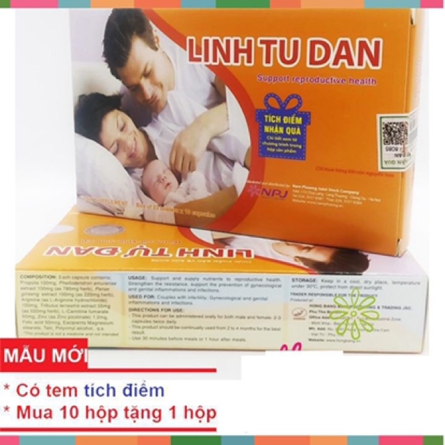 CHÍNH HÃNG - Viên Uống Linh Tự Đan