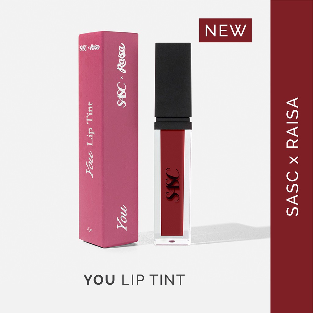 (hàng Mới Về) Son Tint Dưỡng Ẩm Môi Hiệu Sasc X Raisa