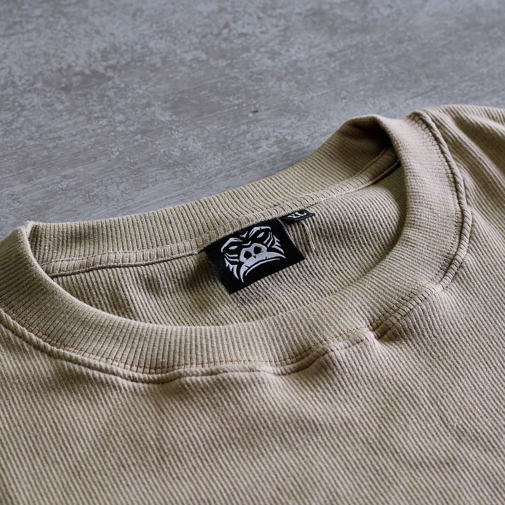 Áo Thun Basic Nam - Boxy Gori - Oliu