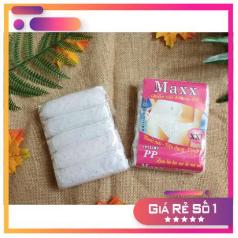 Combo 3 gói QUẦN LÓT GIẤY MAXX hàng loại 1 (Gồm 15 cái)