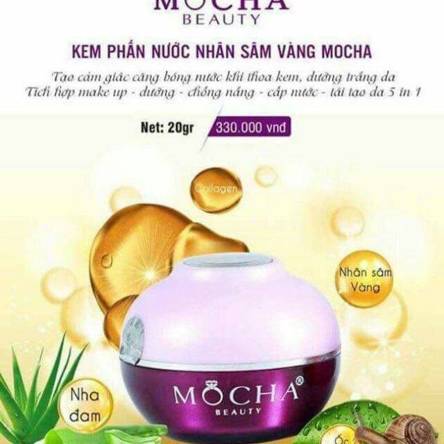 Kem phấn nước Mocha