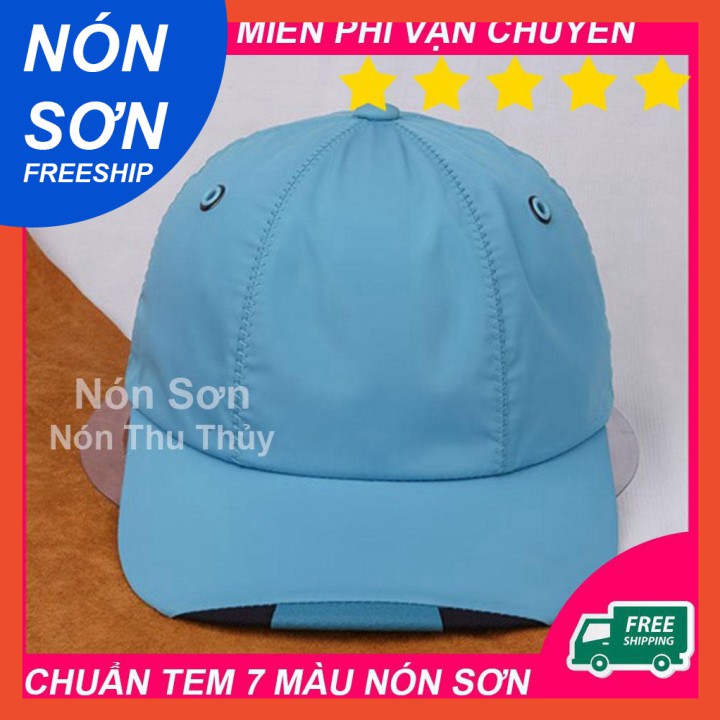 MỚI 2021 -  Mũ Nón Sơn Cao Cấp Hàng Xịn Chuẩn Tem 7 Màu Nam Nữ Thời Trang