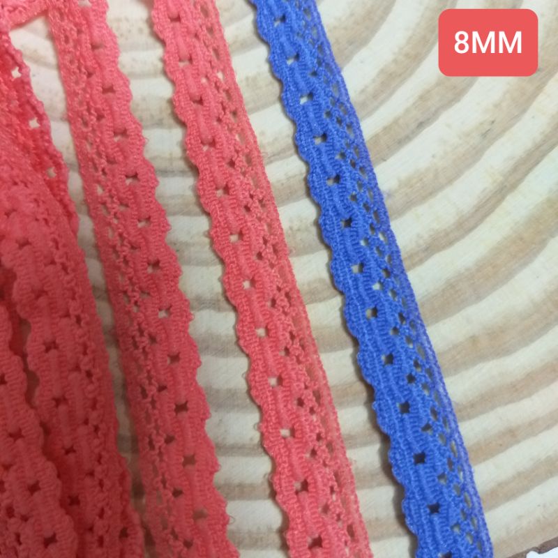 Ren trang trí , 6 màu , size 8 MM