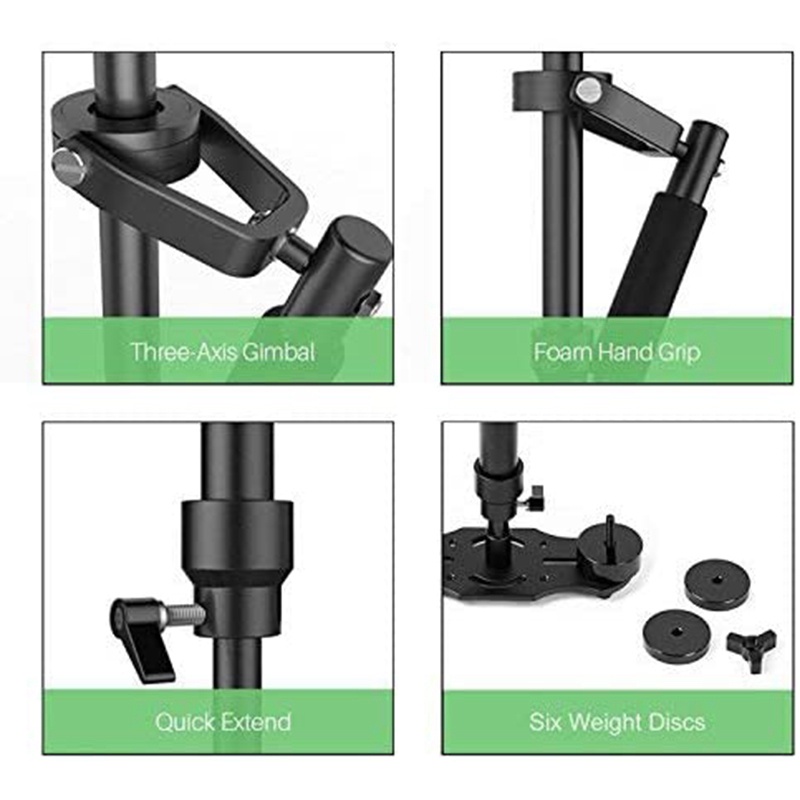 Tay cầm chống rung S60 cho máy ảnh Canon/Nikon 60cm
 | BigBuy360 - bigbuy360.vn