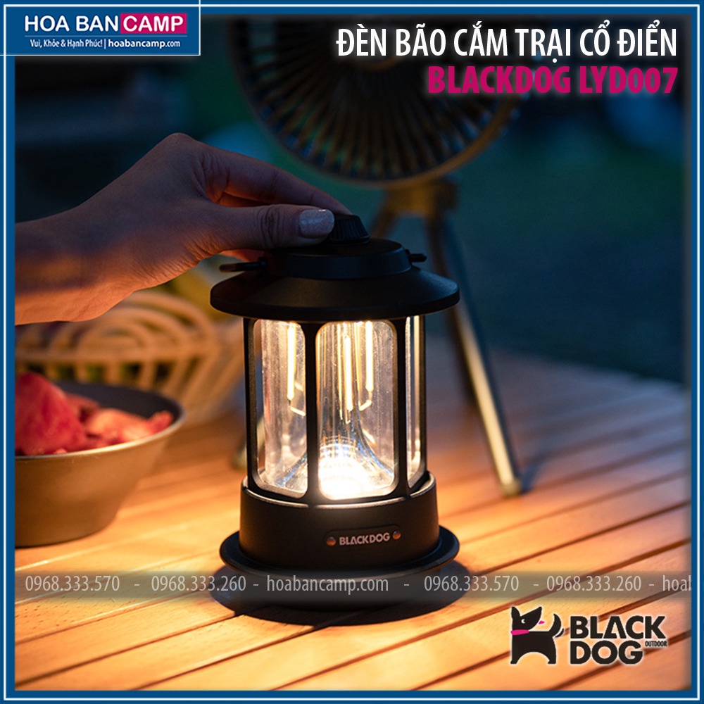 Đèn Bão Cắm Trại Cổ Điển BlackDog LYD007