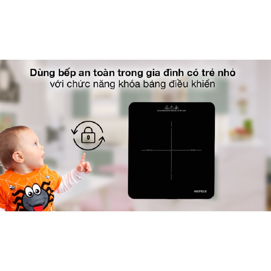 Bếp từ đơn kèm nồi lẩu Hafele HSI-21FW 2000W - Hàng chính hãng