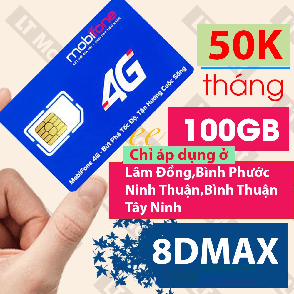 Sim My Local gói cước A89 A50 4G siêu khủng không giới hạn data (sóng Mobifone) 1 tỷ GB