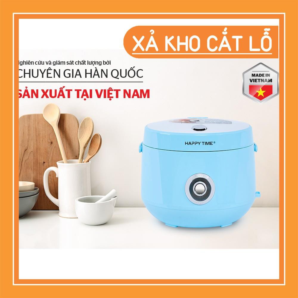 [Mã ELMS4 giảm 7% đơn 500K] Nồi Cơm Điện SUNHOUSE Cao Cấp HAPPY TIME HTD8522 1.2 Lít Tặng Kèm Giá Hấp