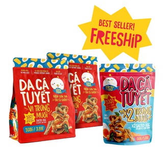 Da Cá Tuyết Trứng Muối FISZI Combo X2 Trứng Muối Oách