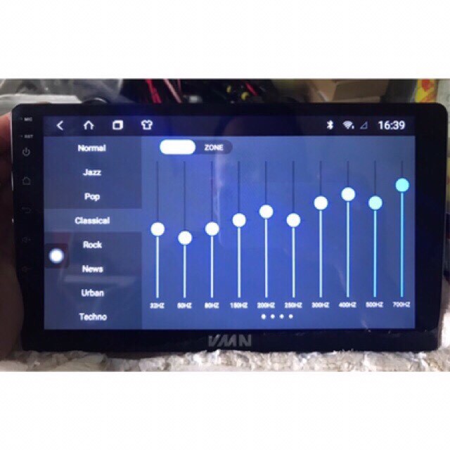 Màn hình Android VMN theo xe Ford Ranger XLS 2011 - 2015