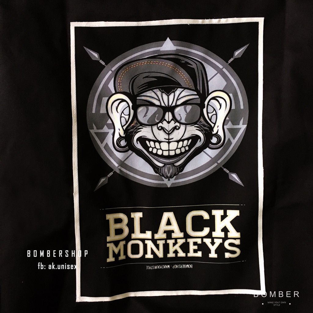 [Ảnh + video thật 100%] Áo khoác Bomber BADASS.MONKEY (hàng design cao cấp) [MS: BWTM19] | BigBuy360 - bigbuy360.vn