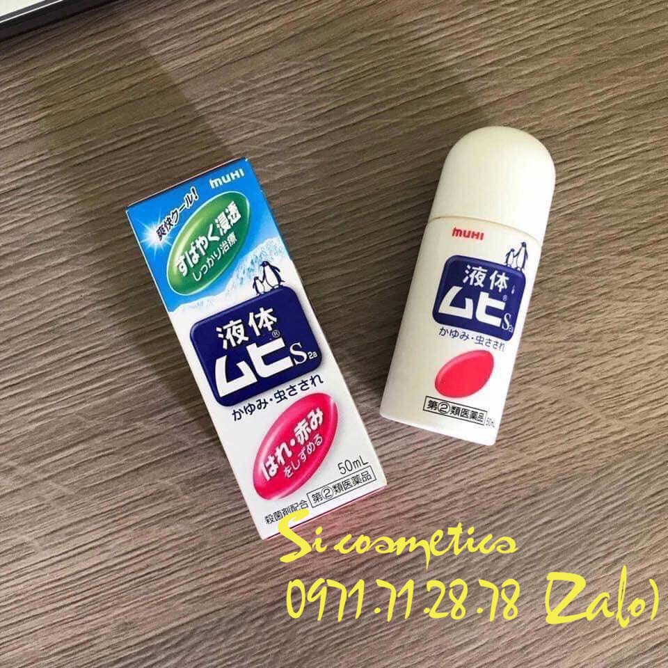 Lăn Muhi Muỗi Và Côn Trùng Cắn 50ml Nhật Bản