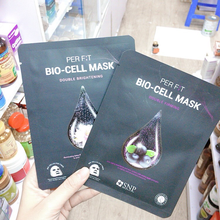 Mặt nạ SNP Perfit Bio-Cell Mask Double Firmin 5miếng/hộp- Hàn