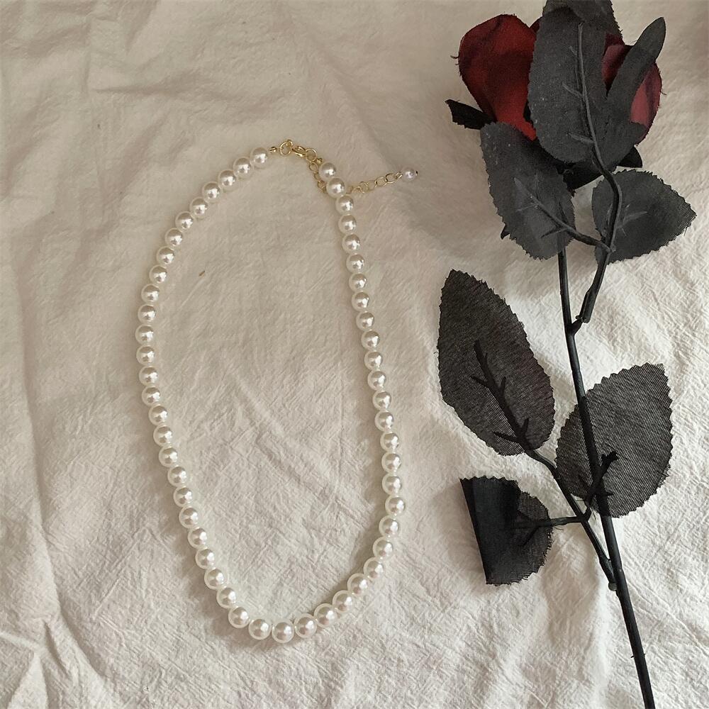 Dây Chuyền Ngọc Trai Phong Cách Hàn Quốc Cổ Điển 19A1475