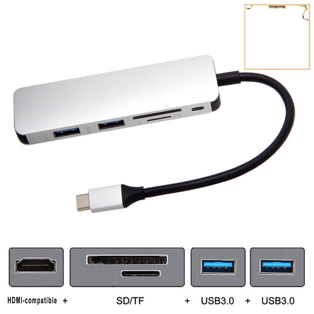 Bộ Chia Cổng Usb 3.0 6 Trong 1 | BigBuy360 - bigbuy360.vn
